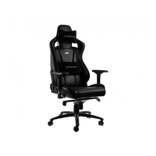 Кресло игровое noblechairs EPIC Black/Gold в Много Мебели